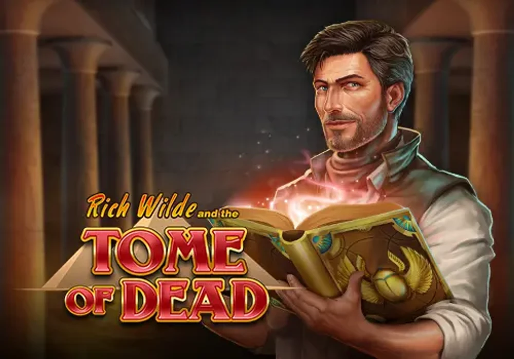 Rich Wilde and the Tome of Dead — офіційне зображення гри Play’n GO